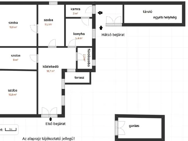 Eladó ház Cserkeszőlő 87 nm