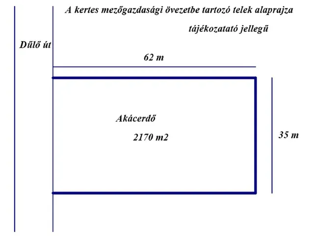 Eladó mezőgazdasági ingatlan Csemő 2170 nm