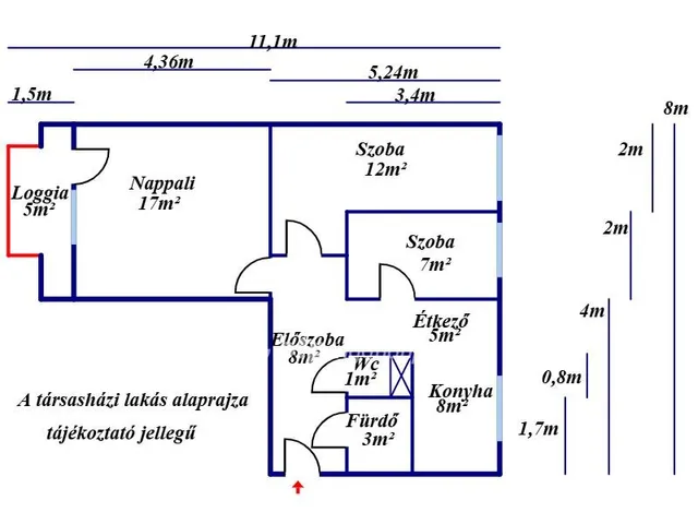 Eladó lakás Kecskemét, Árpádváros 63 nm