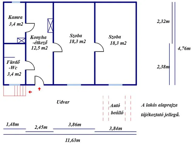 Eladó lakás Kecskemét 58 nm