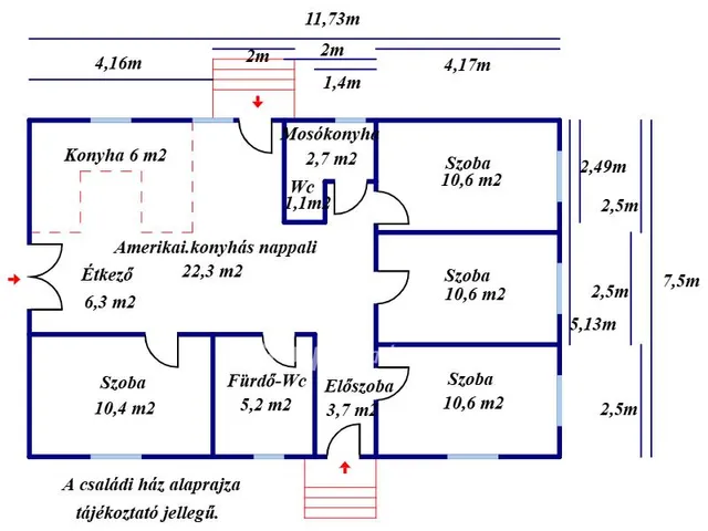 Eladó ház Kecskemét, Kisfái 91 nm