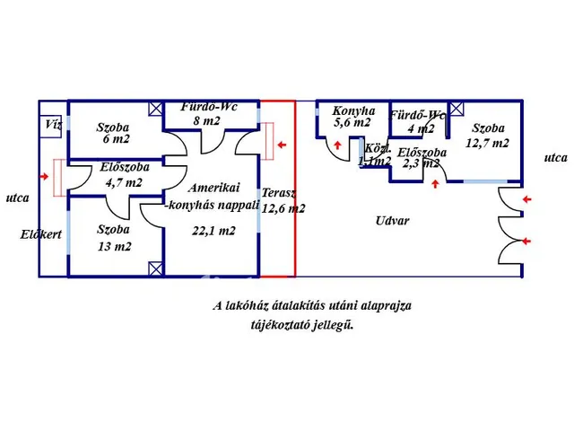 Eladó ház Kecskemét, Petőfiváros 52 nm