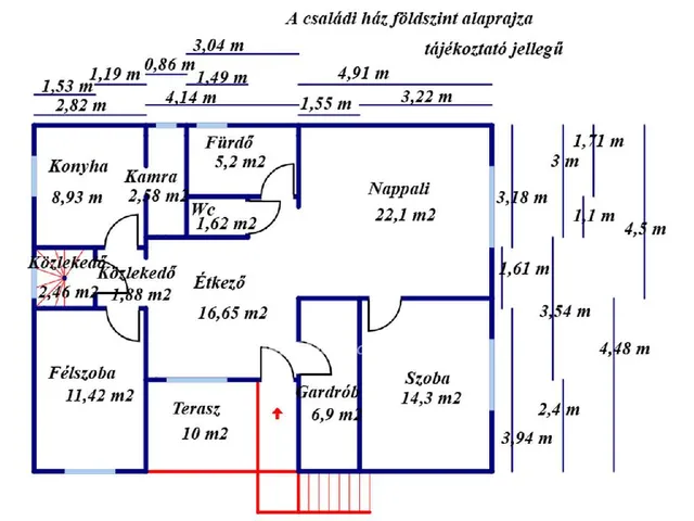 Eladó ház Nagykőrös, Tormás 255 nm
