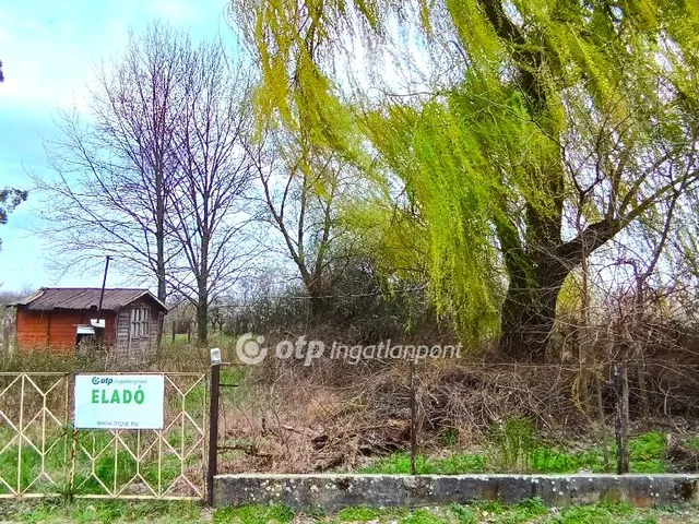 Eladó telek Tiszajenő 802 nm