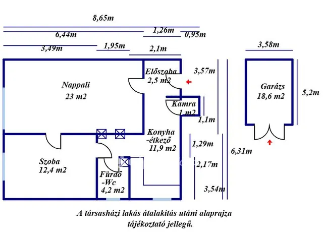 Eladó lakás Kecskemét, Műkertváros 56 nm