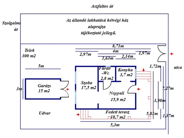 Eladó üdülő és hétvégi ház Tiszakécske, Kerekdomb 48 nm
