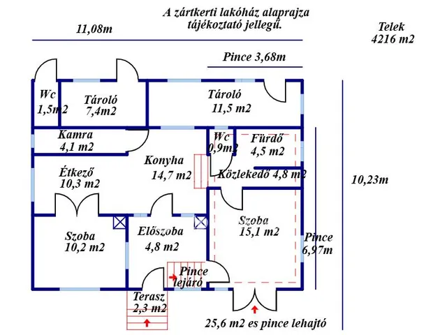 Eladó ház Nagykőrös, Temetőhegy 95 nm