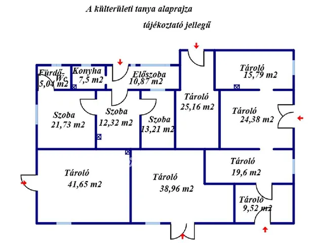 Eladó mezőgazdasági ingatlan Kiskunfélegyháza 245 nm
