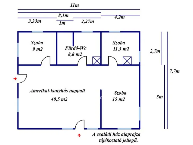 Eladó ház Nagykőrös 84 nm