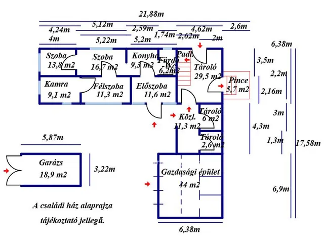 Eladó ház Nagykőrös 78 nm