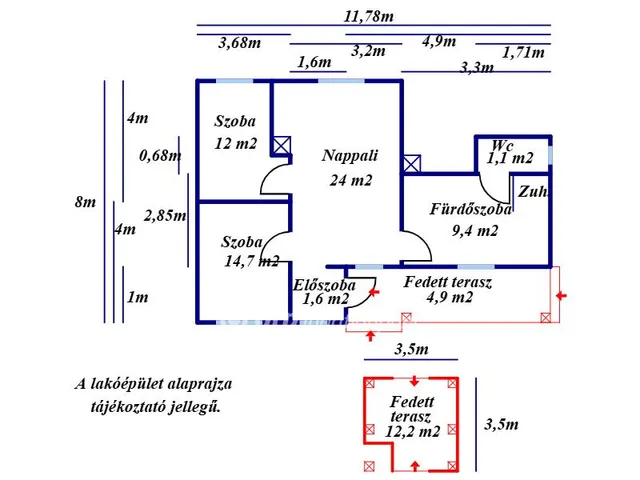 Eladó ház Nagykőrös 66 nm
