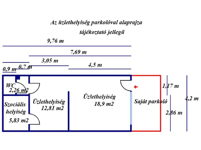 Eladó kereskedelmi és ipari ingatlan Szolnok 42 nm