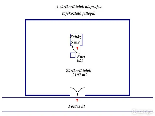 Eladó telek Nagykőrös 2107 nm