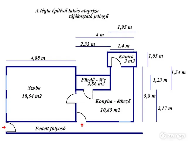Eladó lakás Szolnok 34 nm