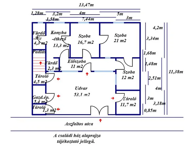 Eladó ház Nagykőrös 81 nm