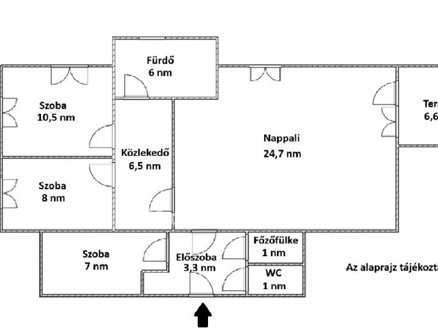 Eladó lakás Budapest XVI. kerület, Árpádföld 69 nm