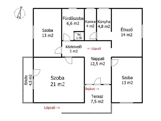 Eladó ház Mezőkövesd, Kőrizsfa 120 nm