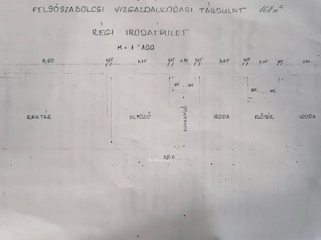 Eladó kereskedelmi és ipari ingatlan Kisvárda 130 nm