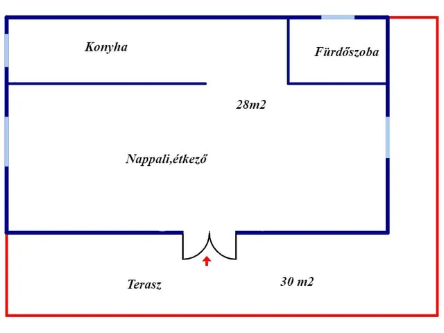 Eladó telek Vaja 30 nm