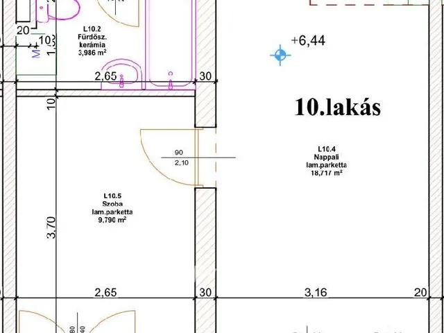 Eladó lakás Nyíregyháza 42 nm