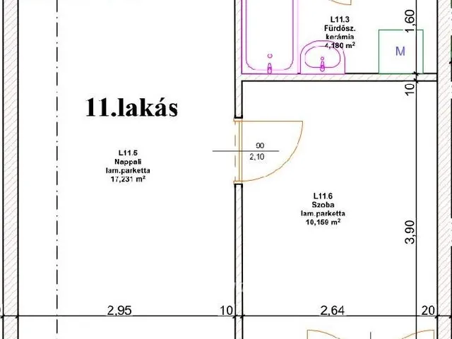 Eladó lakás Nyíregyháza 42 nm