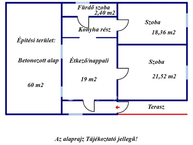 Eladó ház Papos 70 nm