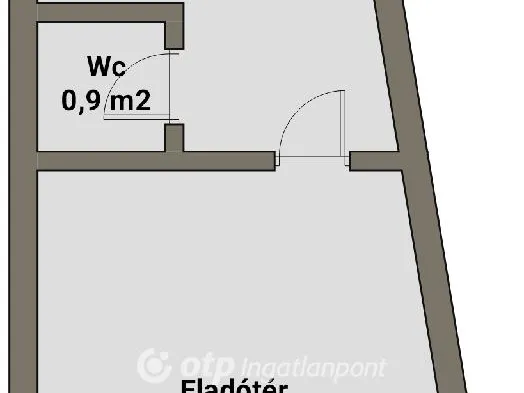 Eladó kereskedelmi és ipari ingatlan Kisvárda, Centrum 40 nm