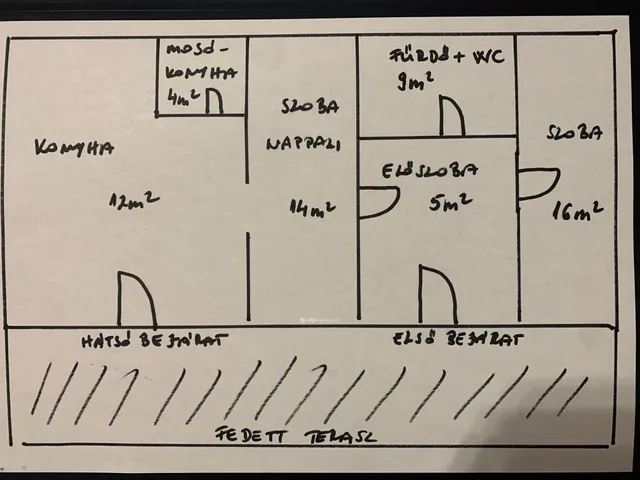 Eladó ház Levelek 60 nm