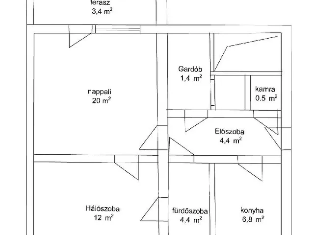 Eladó lakás Nyíregyháza 55 nm