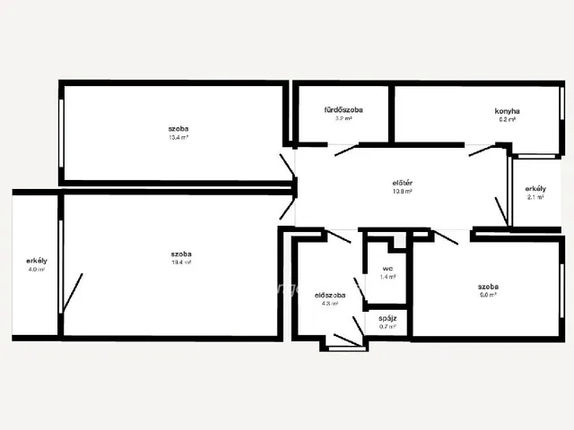 Eladó lakás Tiszavasvári 68 nm