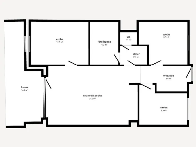 Eladó lakás Nyíregyháza 70 nm