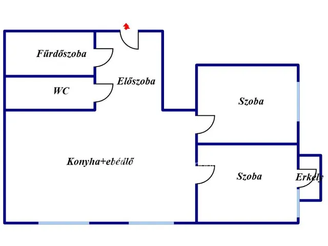 Eladó lakás Nyíregyháza 55 nm