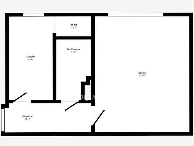 Eladó lakás Nyíregyháza, Belváros 37 nm