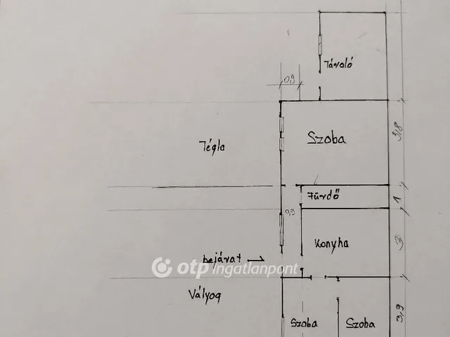 Eladó ház Kölcse 56 nm