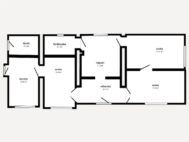 Eladó ház Tiszavasvári 80 nm