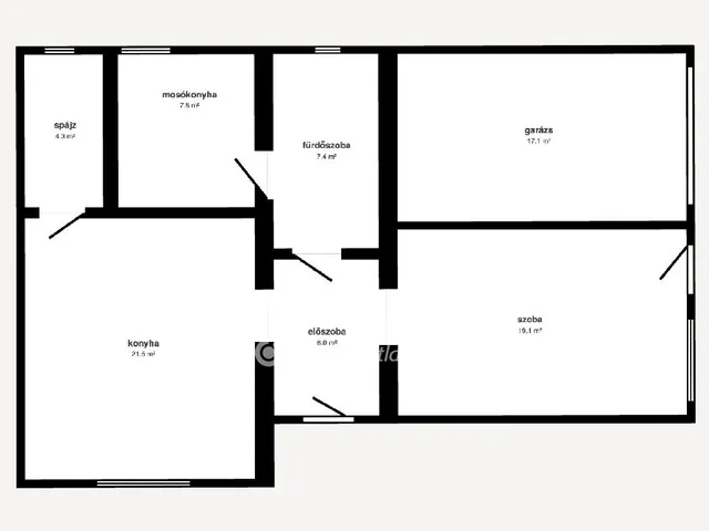 Eladó ház Gégény 164 nm