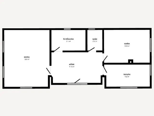 Eladó ház Gulács 72 nm