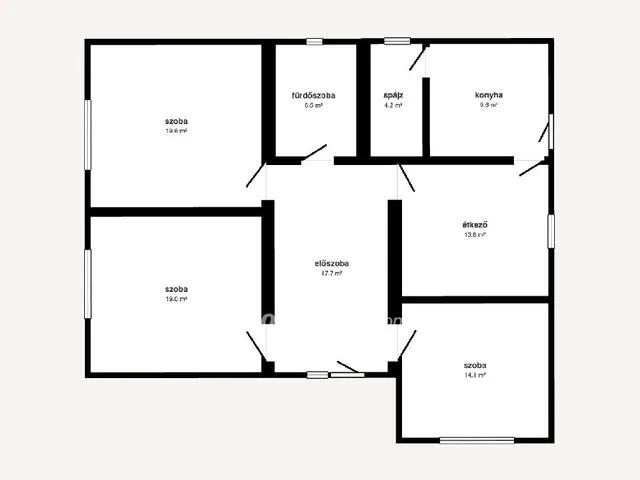 Eladó ház Tiszaeszlár 104 nm