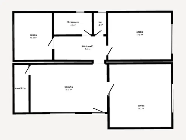 Eladó ház Nyírjákó 90 nm
