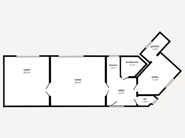 Eladó lakás Nyíregyháza, Belváros 80 nm