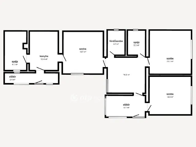 Eladó ház Máriapócs 124 nm