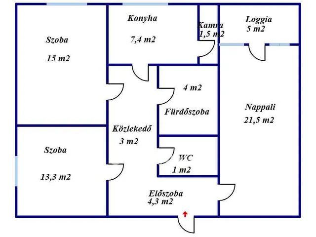 Eladó lakás Nyíregyháza 76 nm