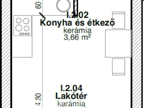 Eladó lakás Nyíregyháza 25 nm