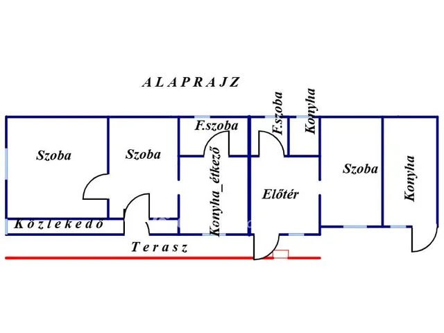 Eladó ház Rakamaz 79 nm