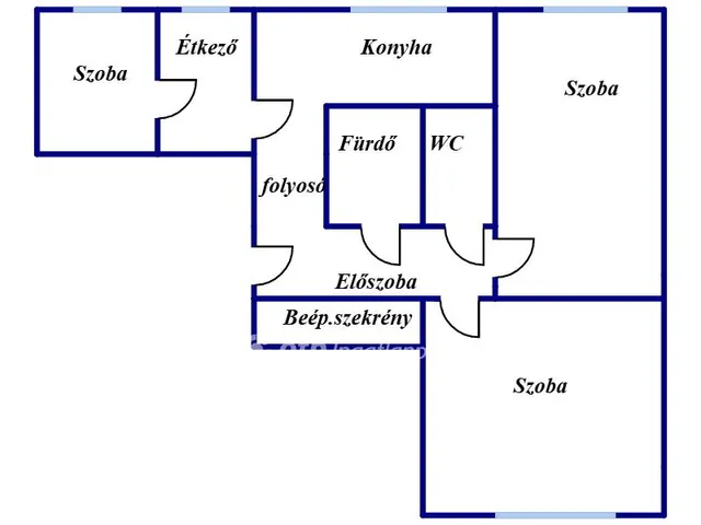 Eladó lakás Nyíregyháza 61 nm
