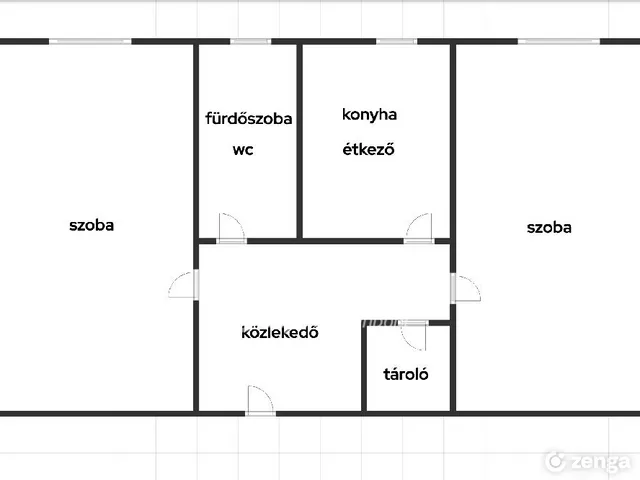 Eladó lakás Nyíregyháza 49 nm