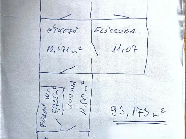 Eladó ház Nábrád 94 nm