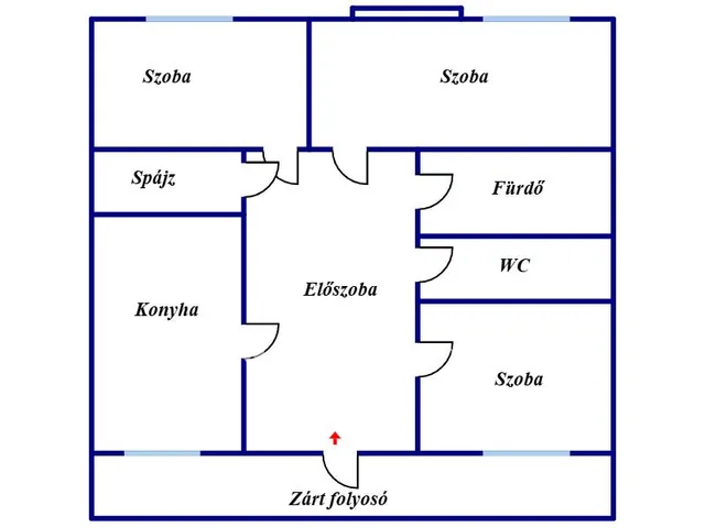 Eladó lakás Nyíregyháza 61 nm