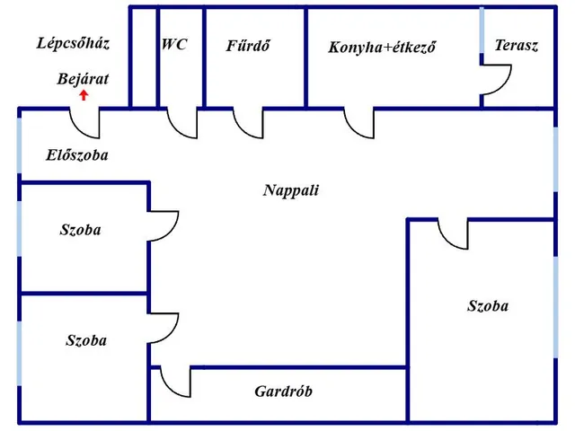 Eladó lakás Nyíregyháza 90 nm