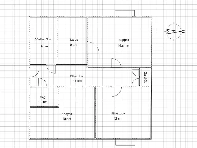 Eladó lakás Mosonmagyaróvár 55 nm